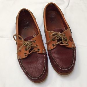 Vintage Dooney & Bourke loafer boat shoe